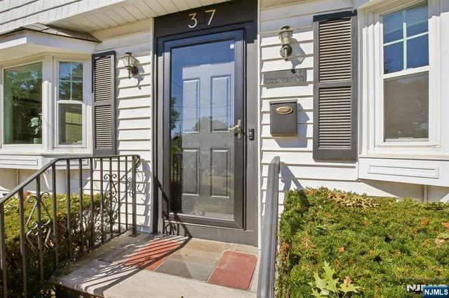 front view of a house with a outdoor space