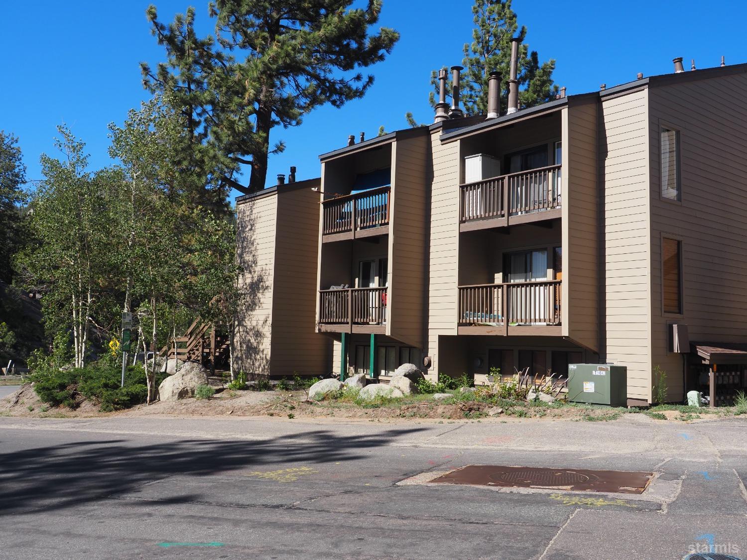 115 Tramway Drive, Unit 1 Stateline, NV 89449 - Photo 13 of 20 a front view of a house with a yard