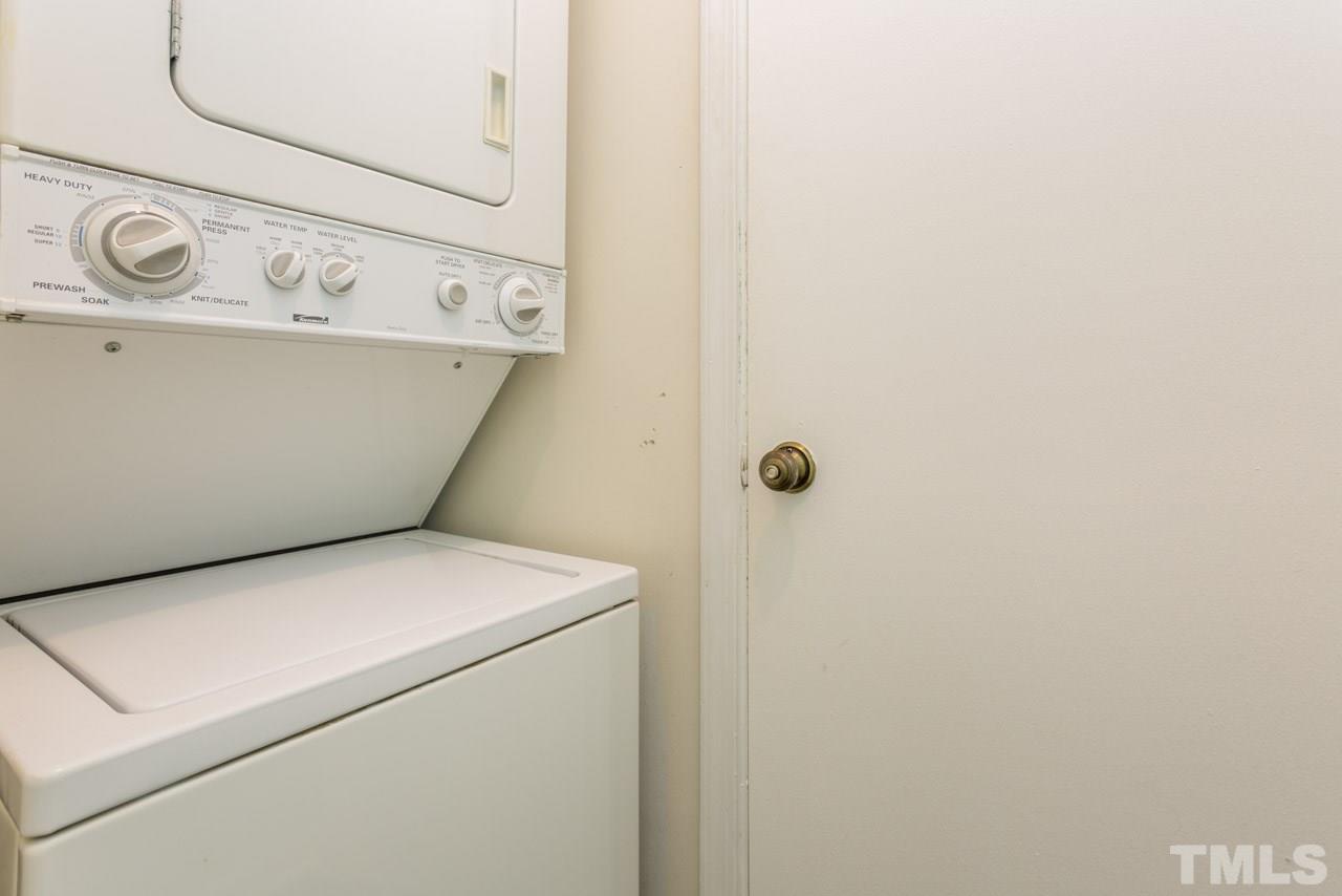 3221 Mill Run Raleigh, NC 27612 - Photo 18 of 20 a close up view of washer and dryer