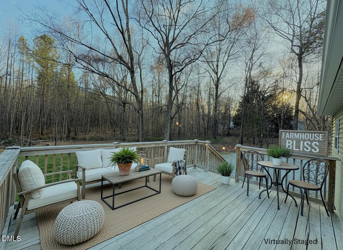 6100 Guess Road Rougemont, NC 27572 - Photo 10 of 35 Rear deck VS