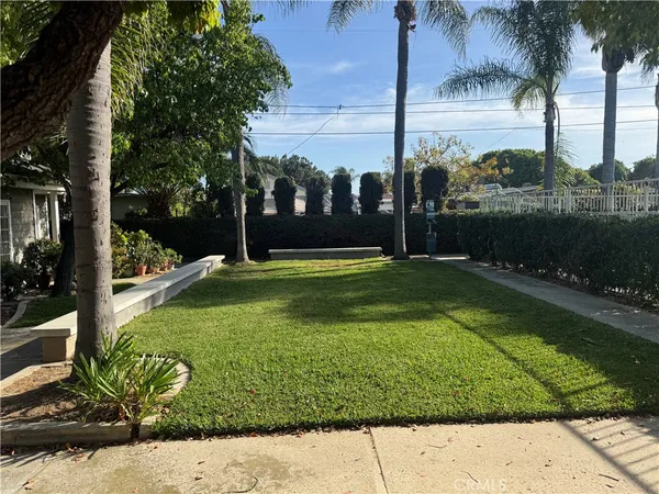 a view of a back yard