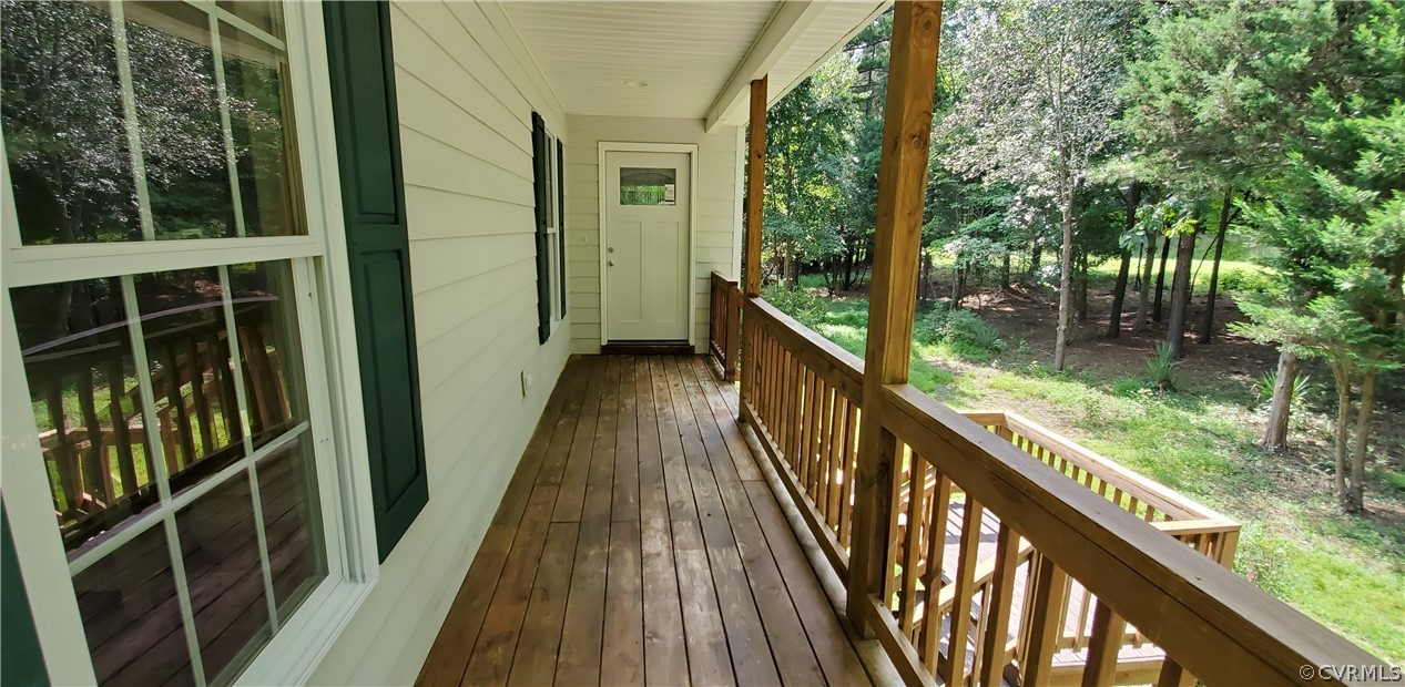 7321 Beach Road Chesterfield, VA 23831 - Photo 25 of 25 a view of balcony with yard