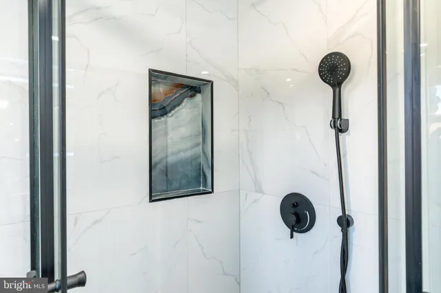 a view of a balcony with city view