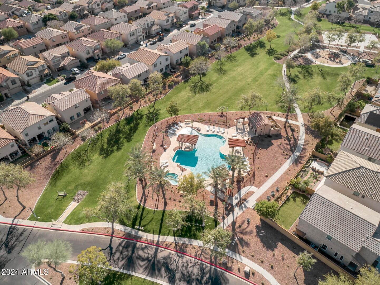2217 West Kathleen Road Phoenix, AZ 85023 - Photo 29 of 42 an aerial view of a residential houses with outdoor space