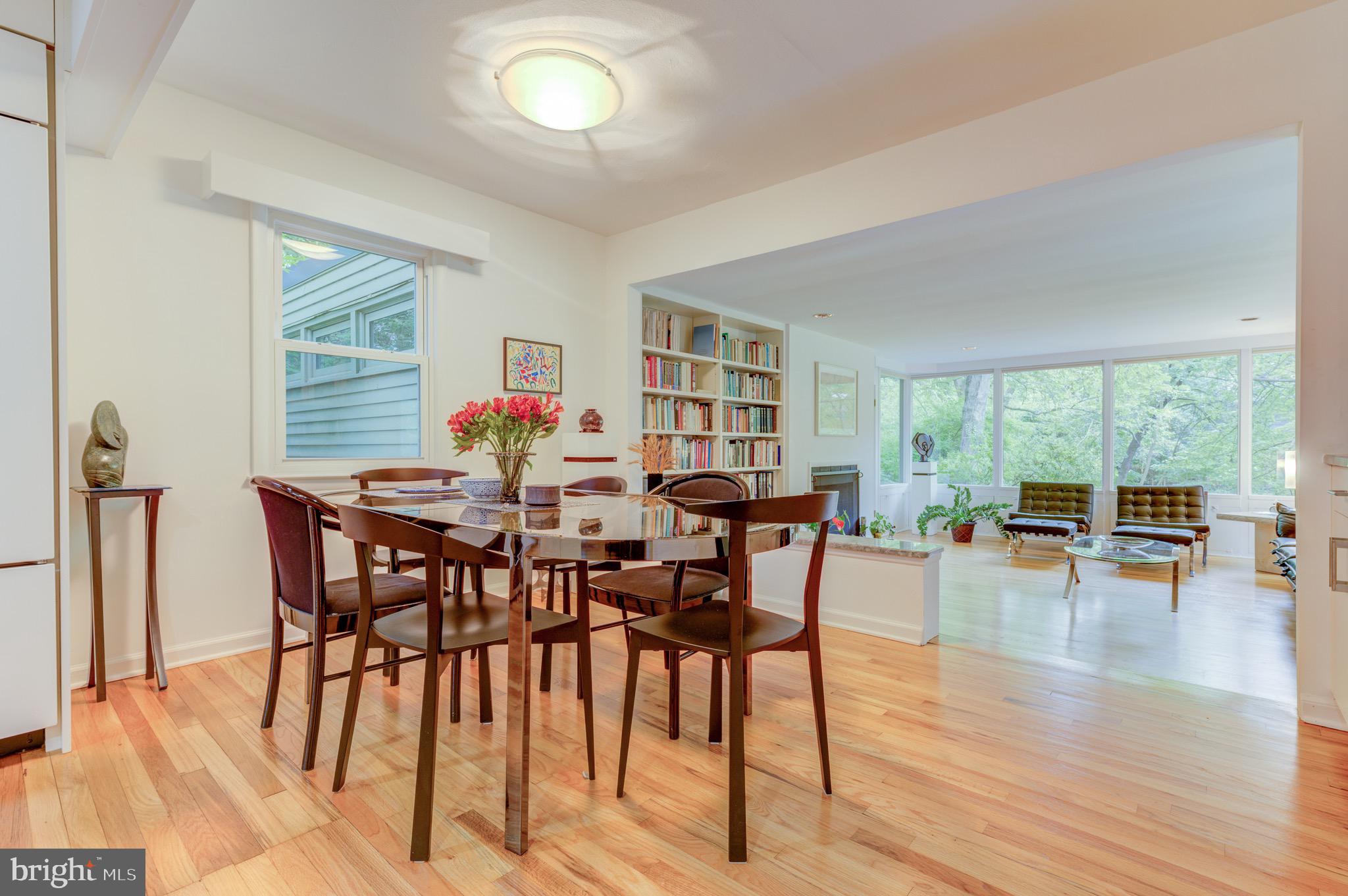 267 Hamilton Avenue Princeton, NJ 08540 - Photo 13 of 39 a view of a dining room with furniture and wooden floor
