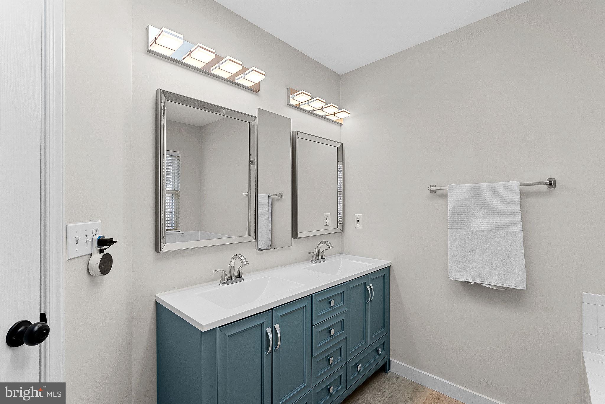 20392 Farmgate Terrace Ashburn, VA 20147 - Photo 35 of 62 a bathroom with a sink vanity and mirror