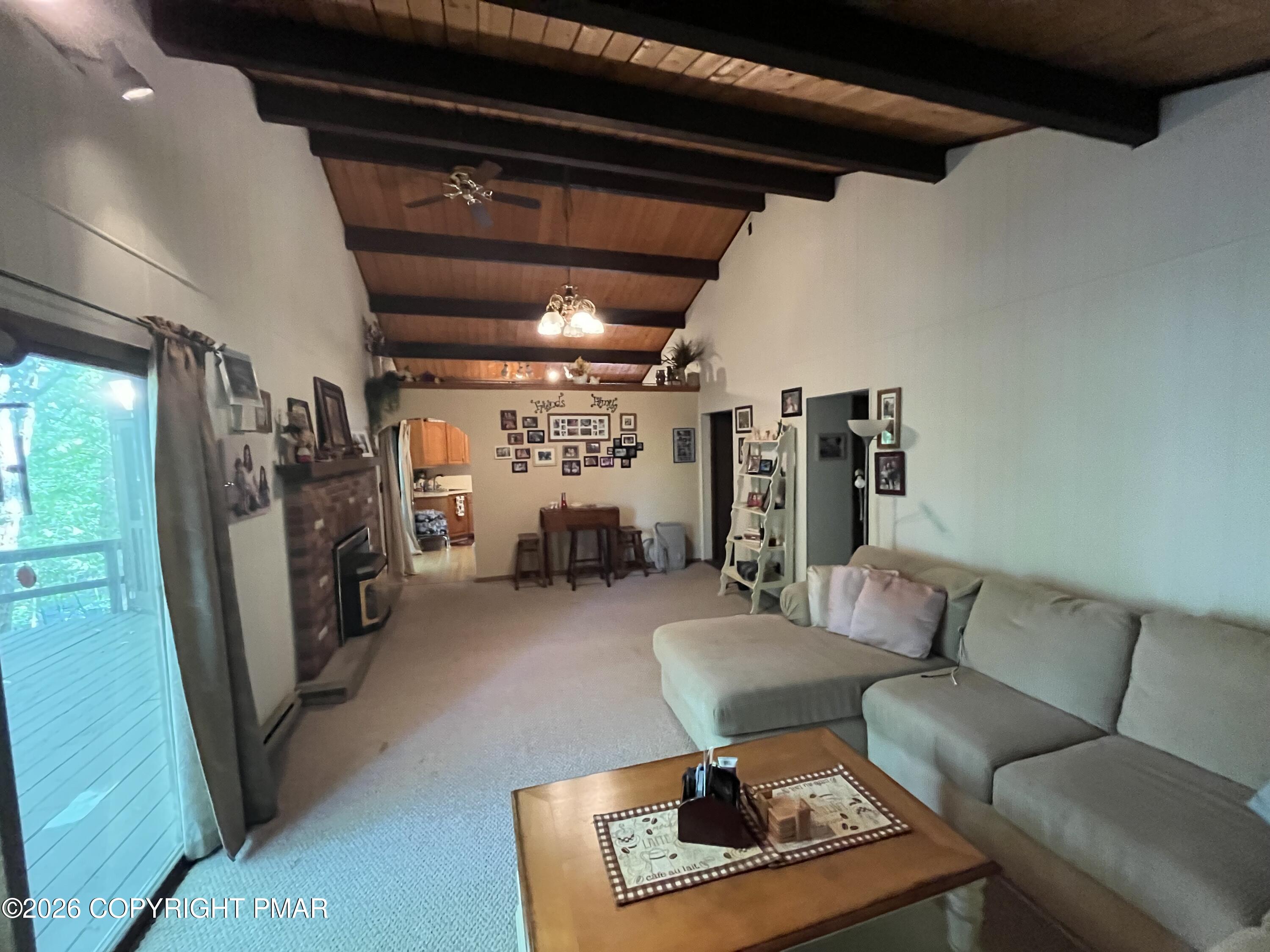 5970 Decker Road Bushkill, PA 18324 - Photo 19 of 26 a living room with furniture and a couch
