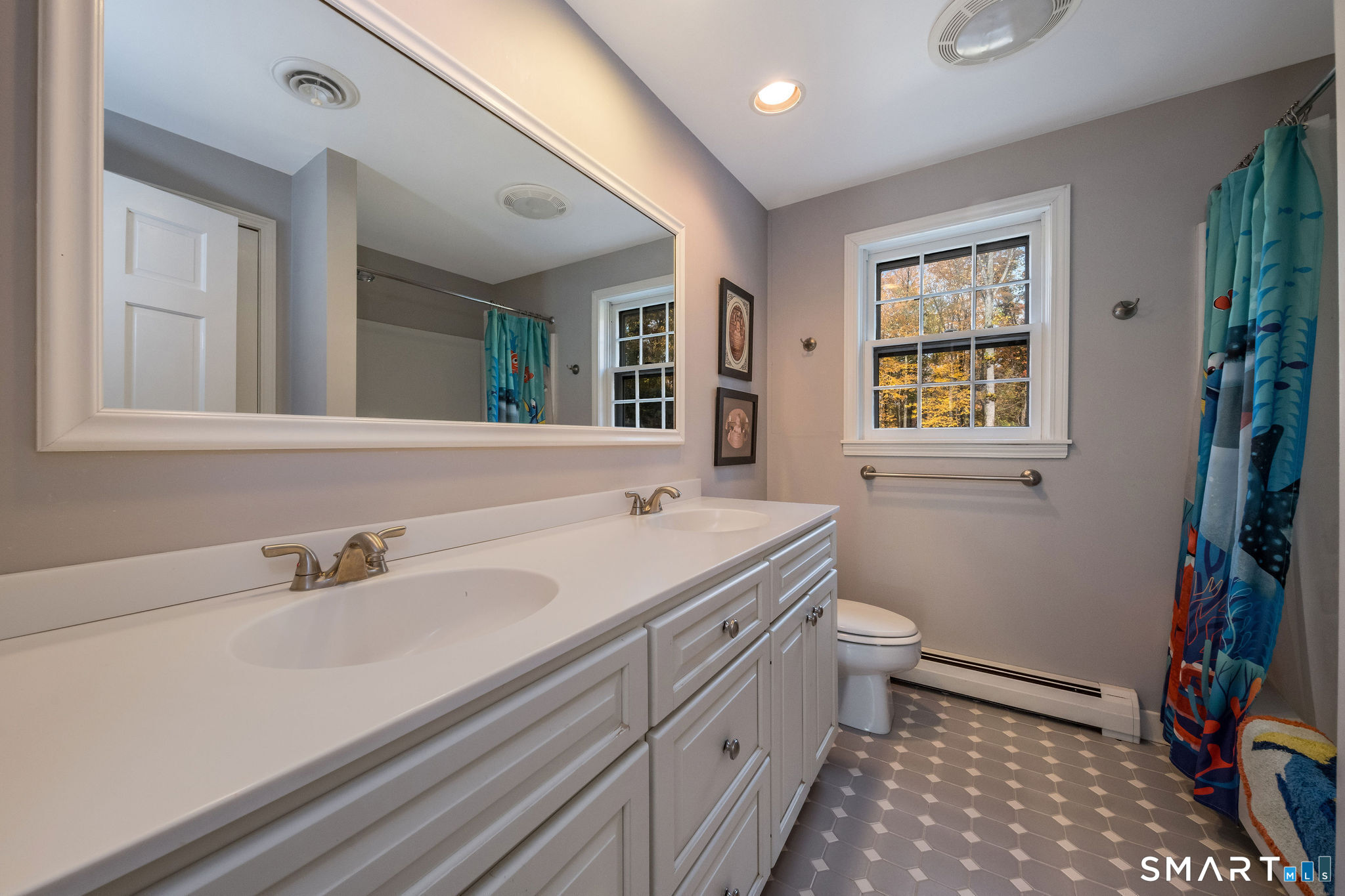 131 Opening Hill Road Madison, CT 06443 - Photo 33 of 40 2nd Floor Family Bath with Tub and Shower combination.