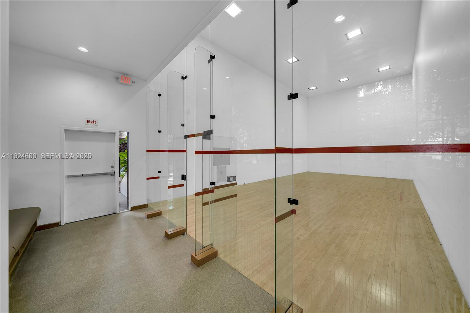 4000 Towerside Terrace, Unit 705 Miami, FL 33138 - Photo 38 of 42 a view of a room with gym equipment