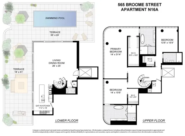 $47,000 | 565 Broome Street, Unit N16A | Hudson Square