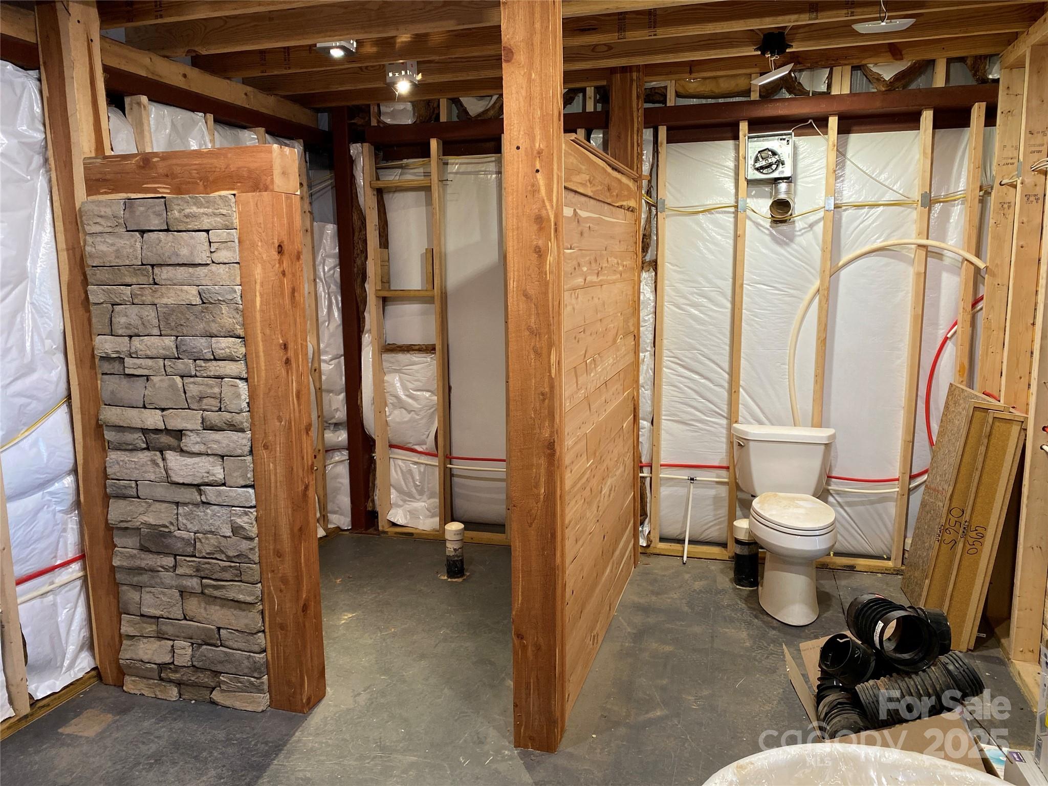 1180 Calton Road Bostic, NC 28018 - Photo 26 of 36 a bathroom with a toilet and shower