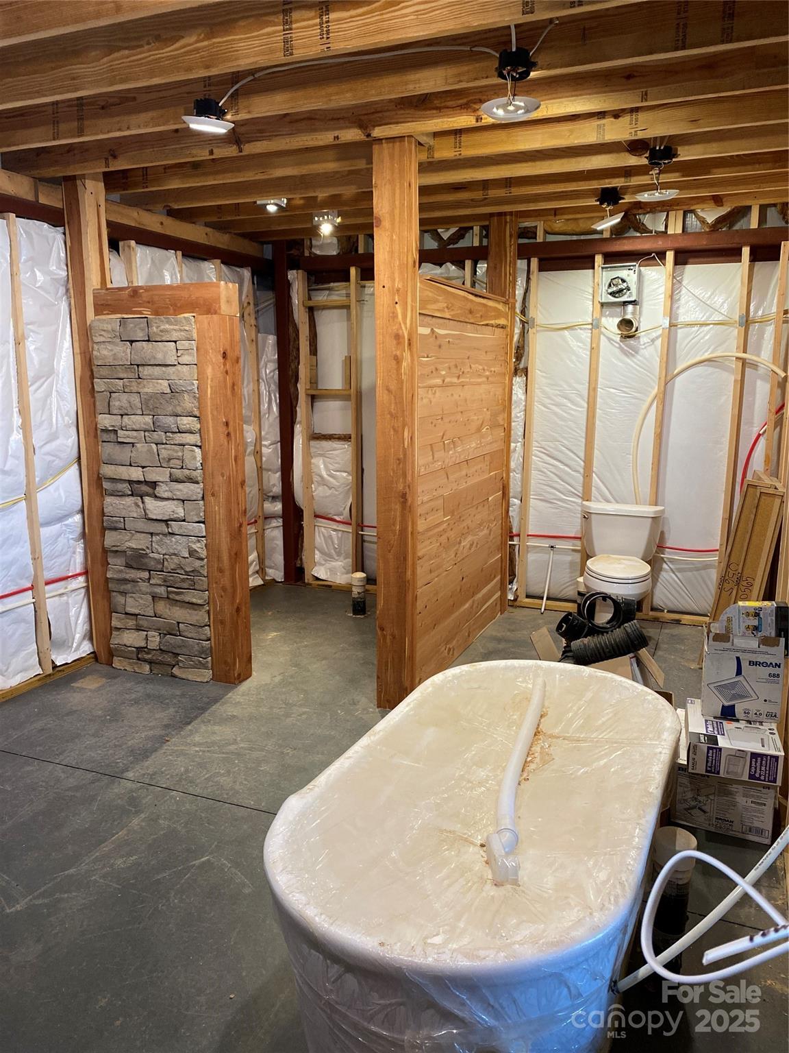 1180 Calton Road Bostic, NC 28018 - Photo 27 of 36 a bathroom with a sink and a mirror