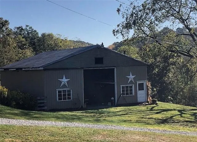 a house that has a big yard