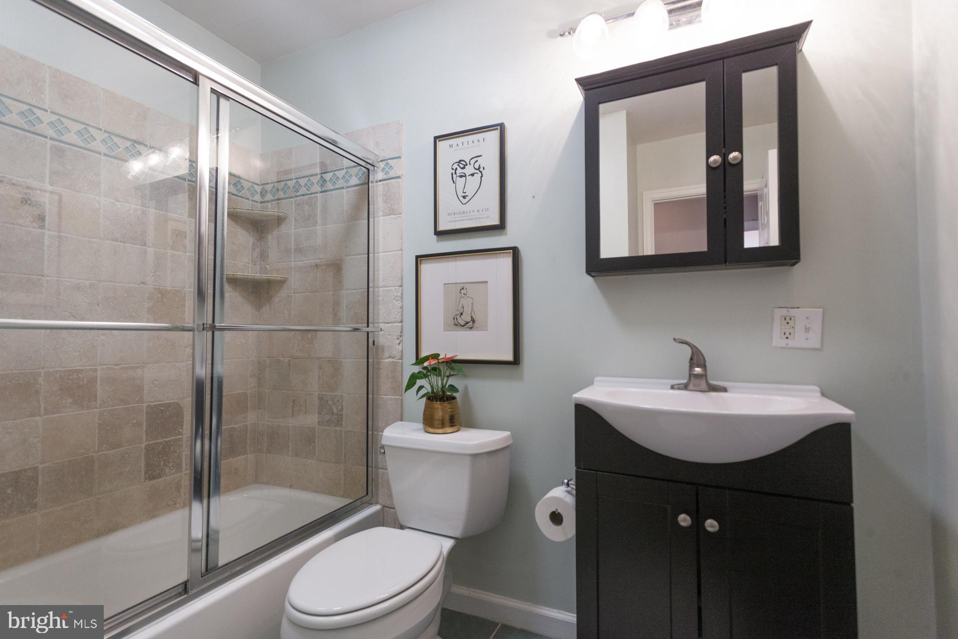 2017 Quarry Road Yardley, PA 19067 - Photo 16 of 37 a bathroom with a sink toilet and shower