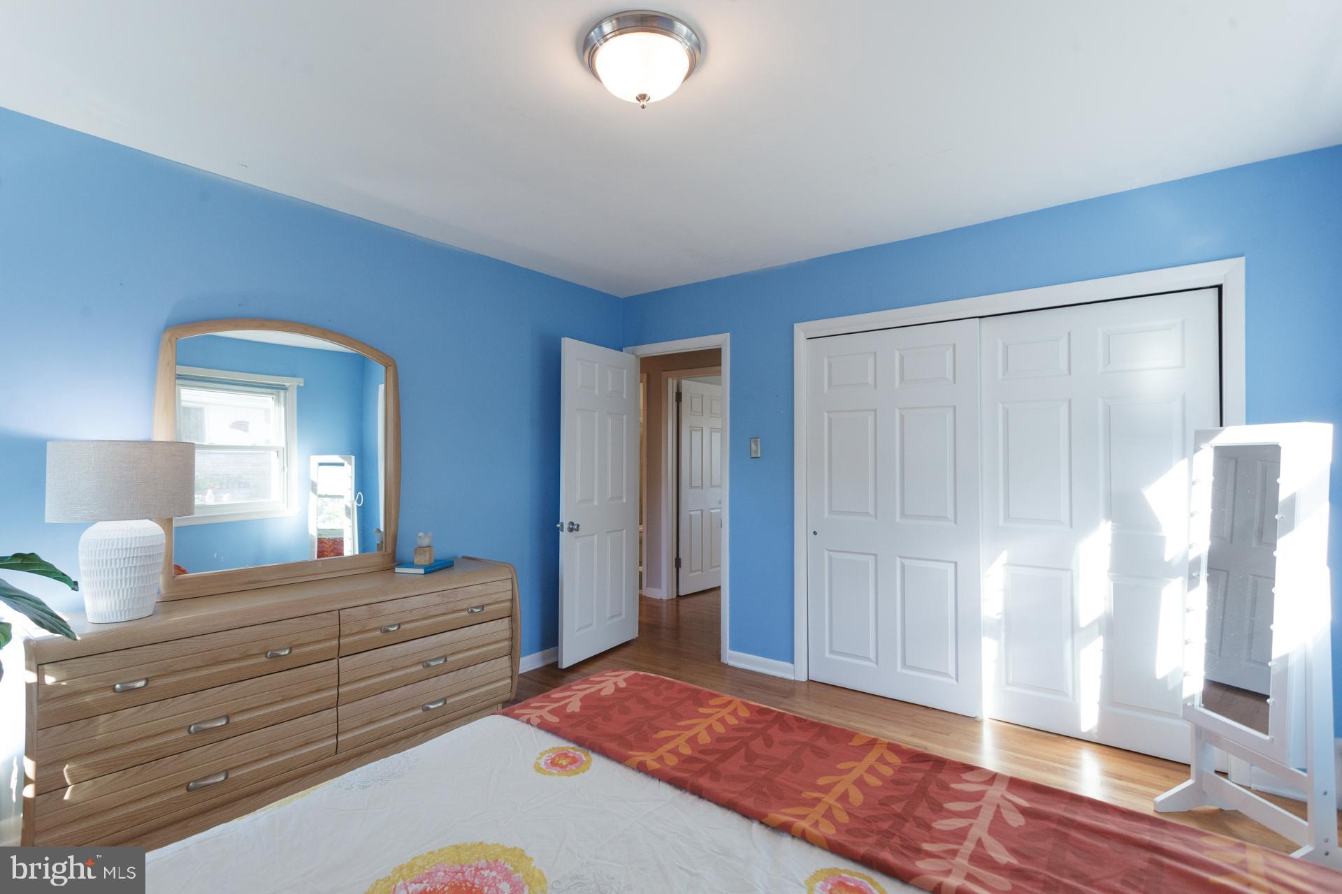 2017 Quarry Road Yardley, PA 19067 - Photo 19 of 37 a bedroom with a large bed and wooden floor