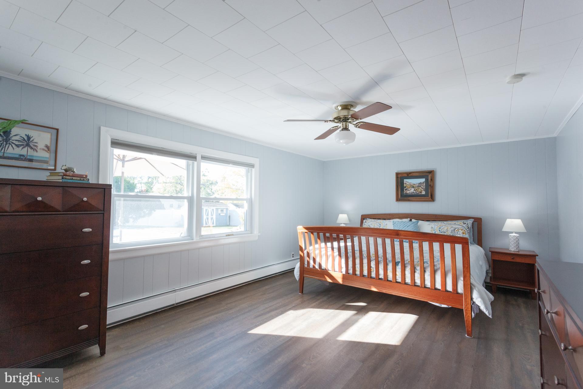 2017 Quarry Road Yardley, PA 19067 - Photo 30 of 37 a bedroom with a bed and wooden floor