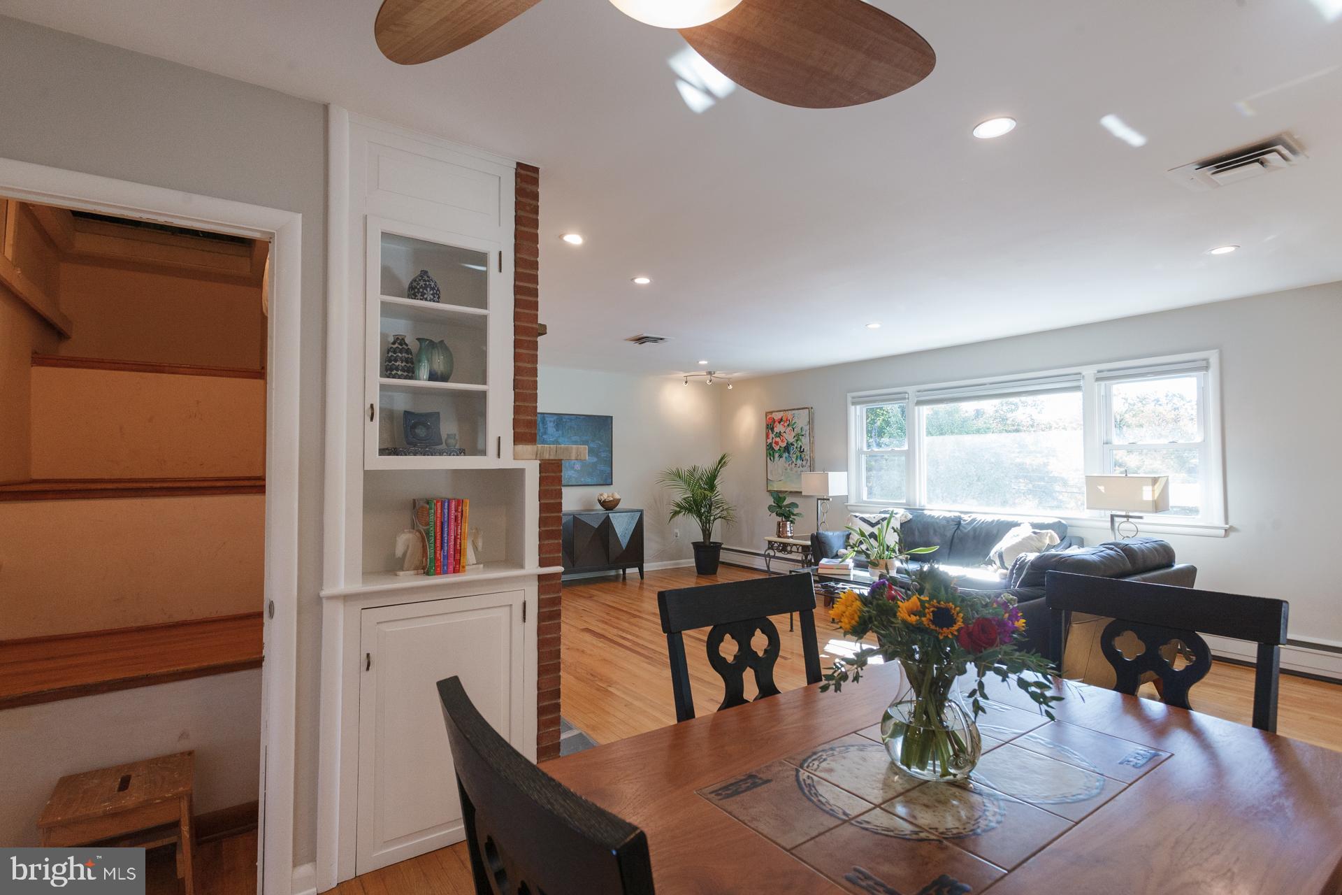 2017 Quarry Road Yardley, PA 19067 - Photo 5 of 37 a living room with fireplace furniture and a large window
