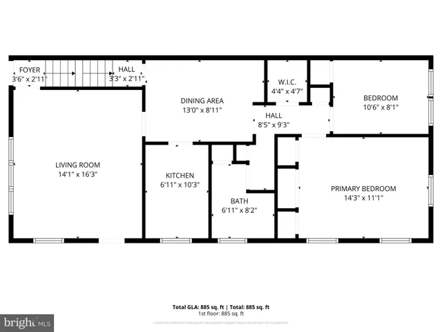 $1,800 | 1223 Drexel Avenue, Unit A, Drexel Hill, PA 19026