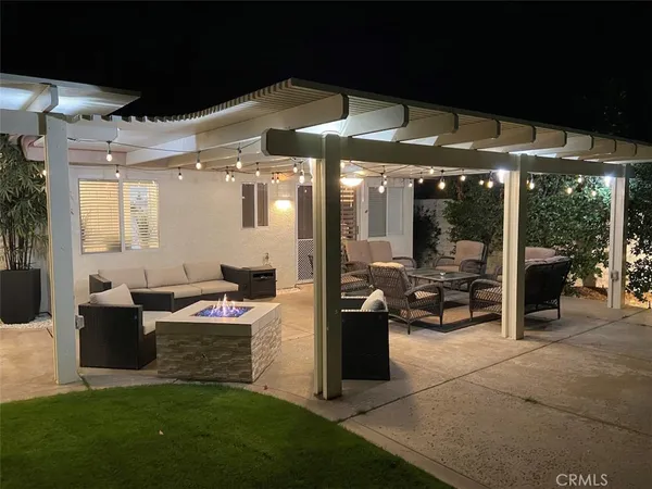 a view of outdoor space and patio