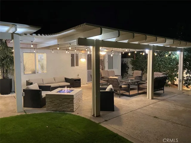 a view of outdoor space and patio