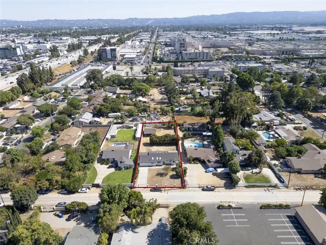 a view of city from balcony