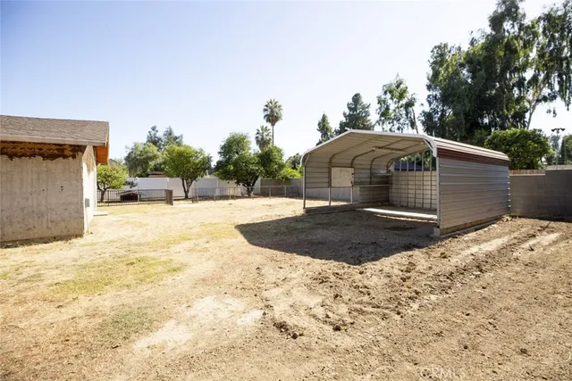 a view of a small house