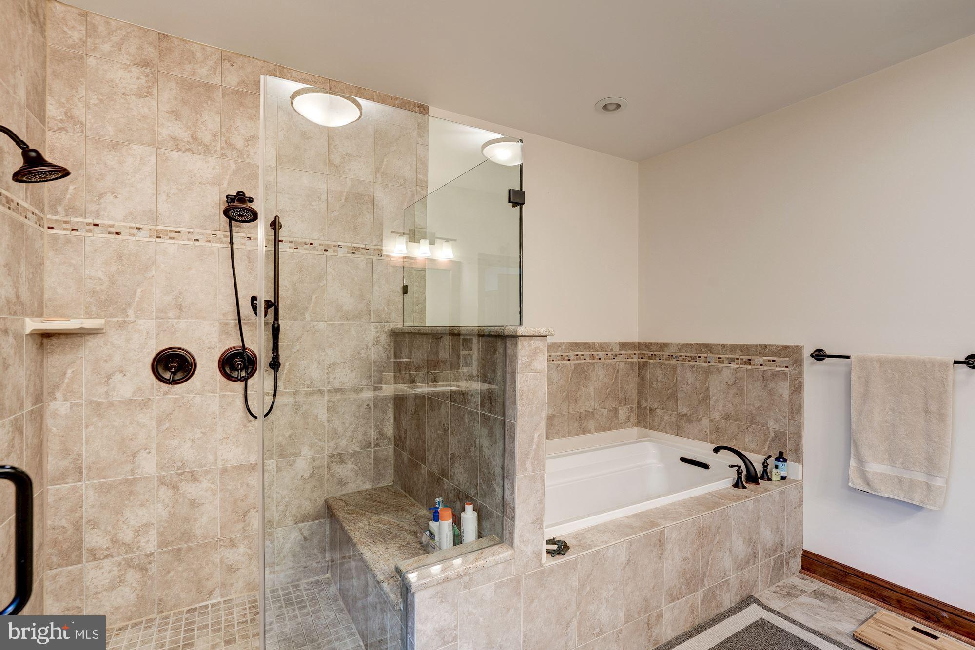 1020 Aponi Road Southeast Vienna, VA 22180 - Photo 30 of 64 shower with dual shower heads and handheld