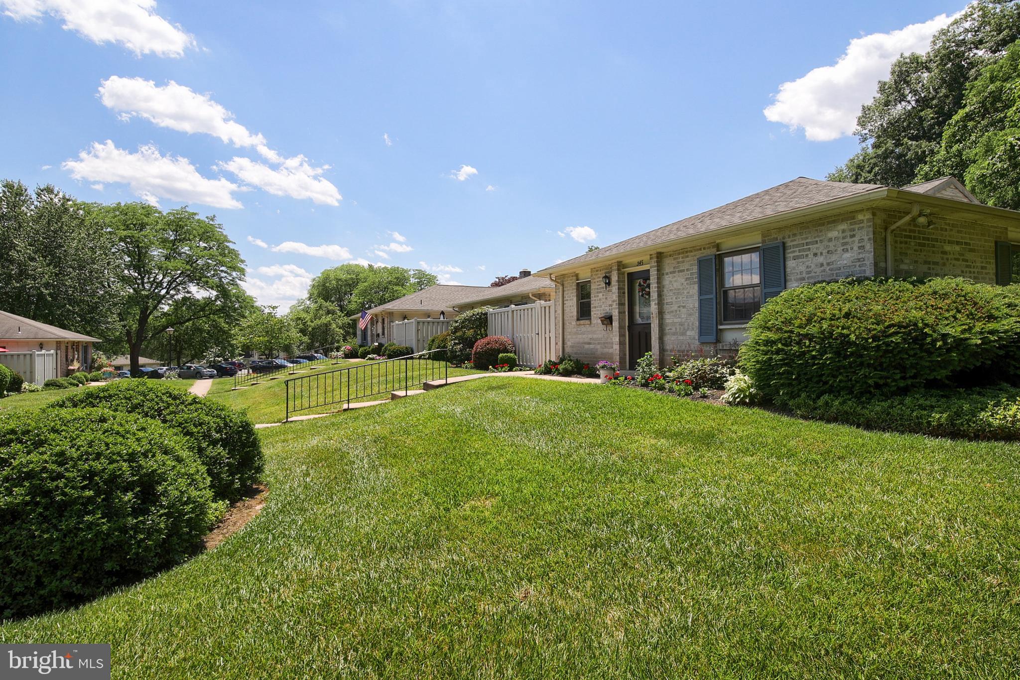 345 Valleybrook Drive Lancaster, PA 17601 - Photo 3 of 24 Open grassy area to side of Unit