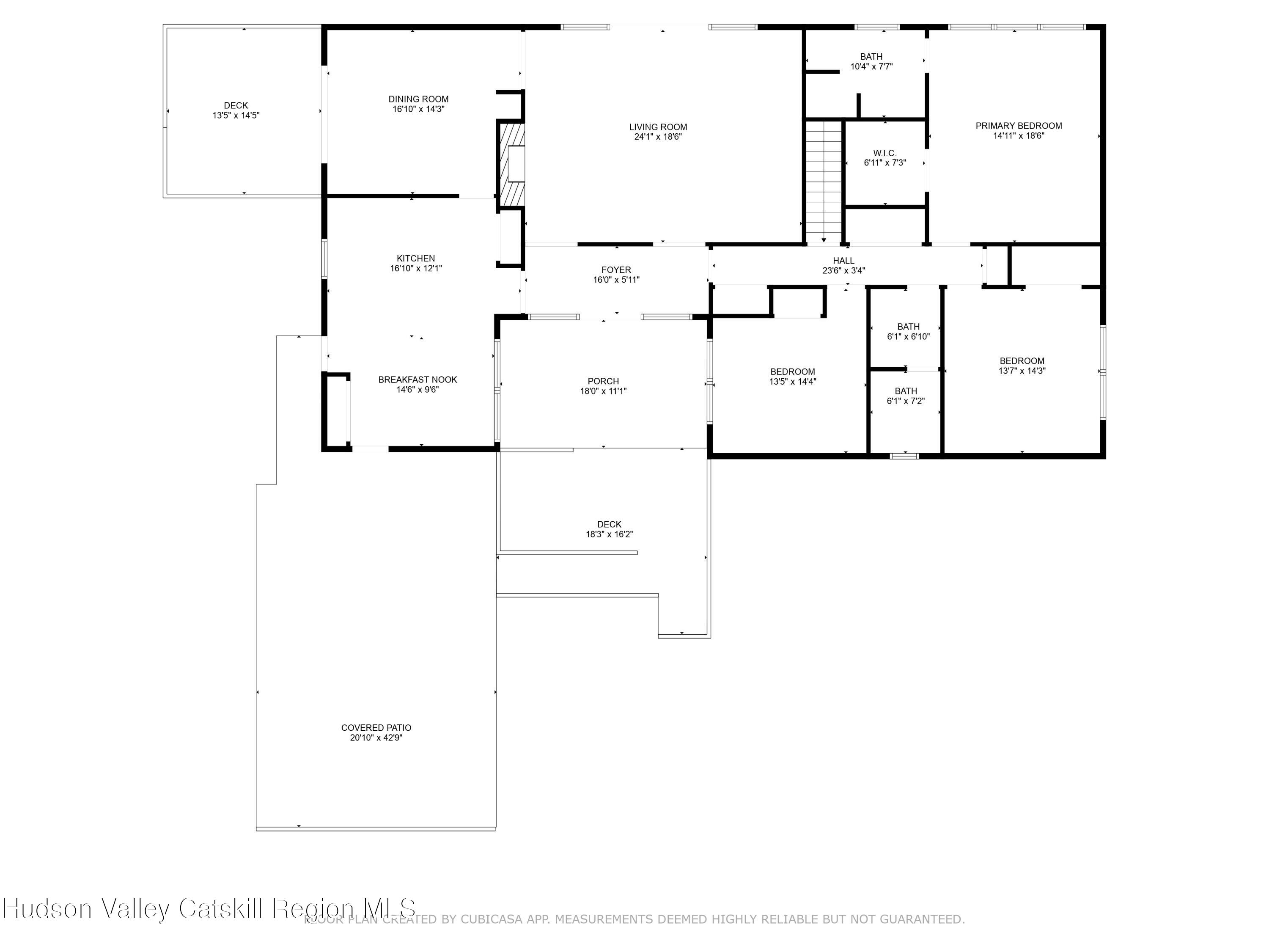 660 North Chodikee Lake Road Highland, NY 12528 - Photo 26 of 27 2D Floor Plan for 668 North Chodikee Lak
