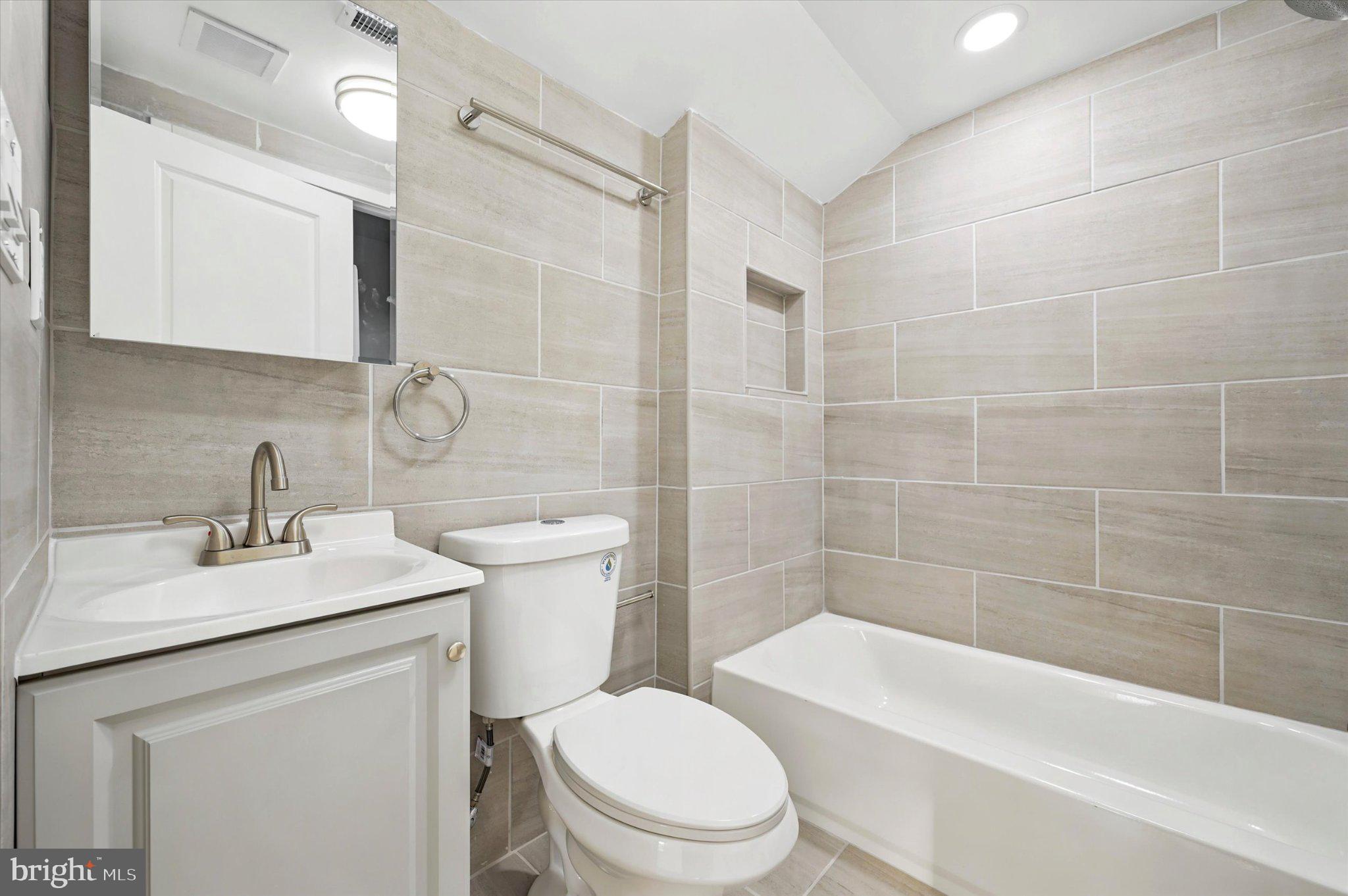 514 Ryers Avenue, Unit B Cheltenham, PA 19012 - Photo 16 of 21 Modern bathroom with sleek finishes.