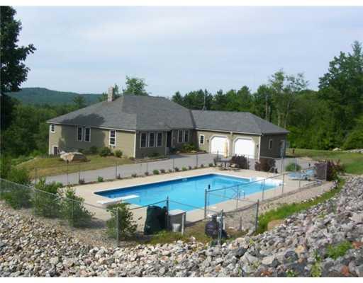 29 Raven Road Cornish, ME 04020 - Photo 2 of 25 Exterior Front. Exterior View with Pool