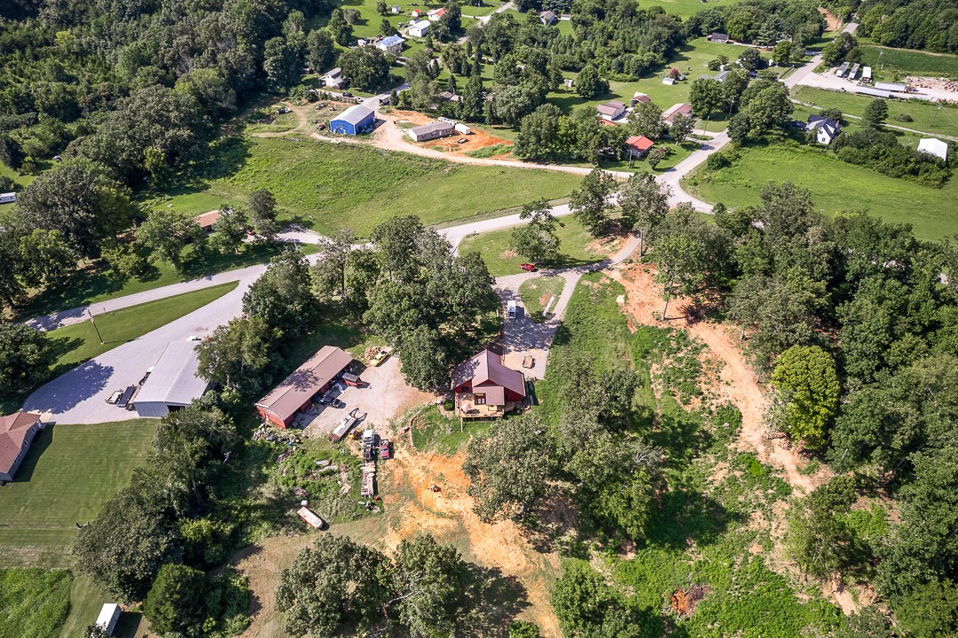 2711 Sullivan Knowles Road Sparta, TN 38583 - Photo 21 of 42 an aerial view of residential houses with outdoor space and street view