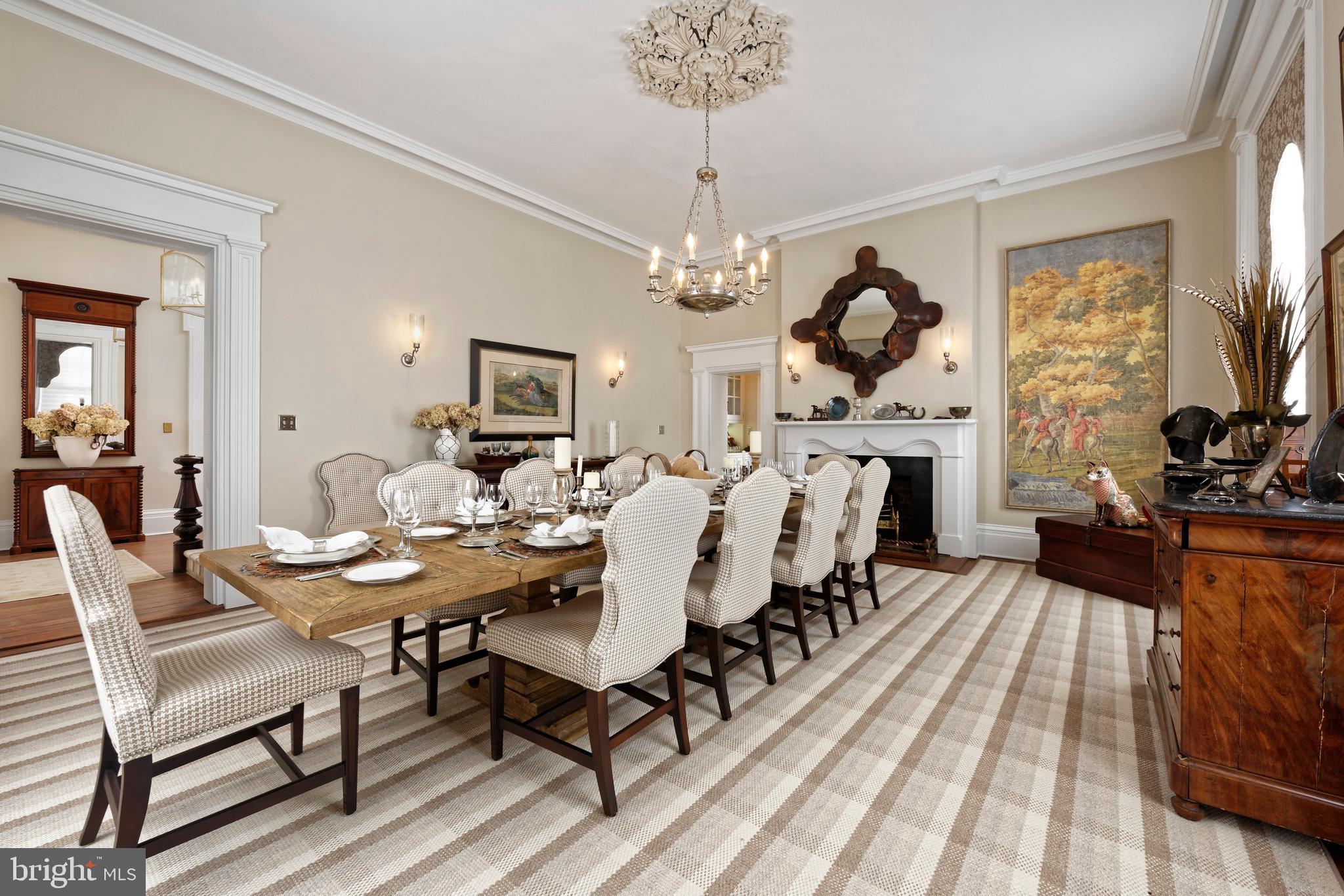 7064 Young Road The Plains, VA 20198 - Photo 17 of 89 a view of a dining room with furniture window and wooden floor