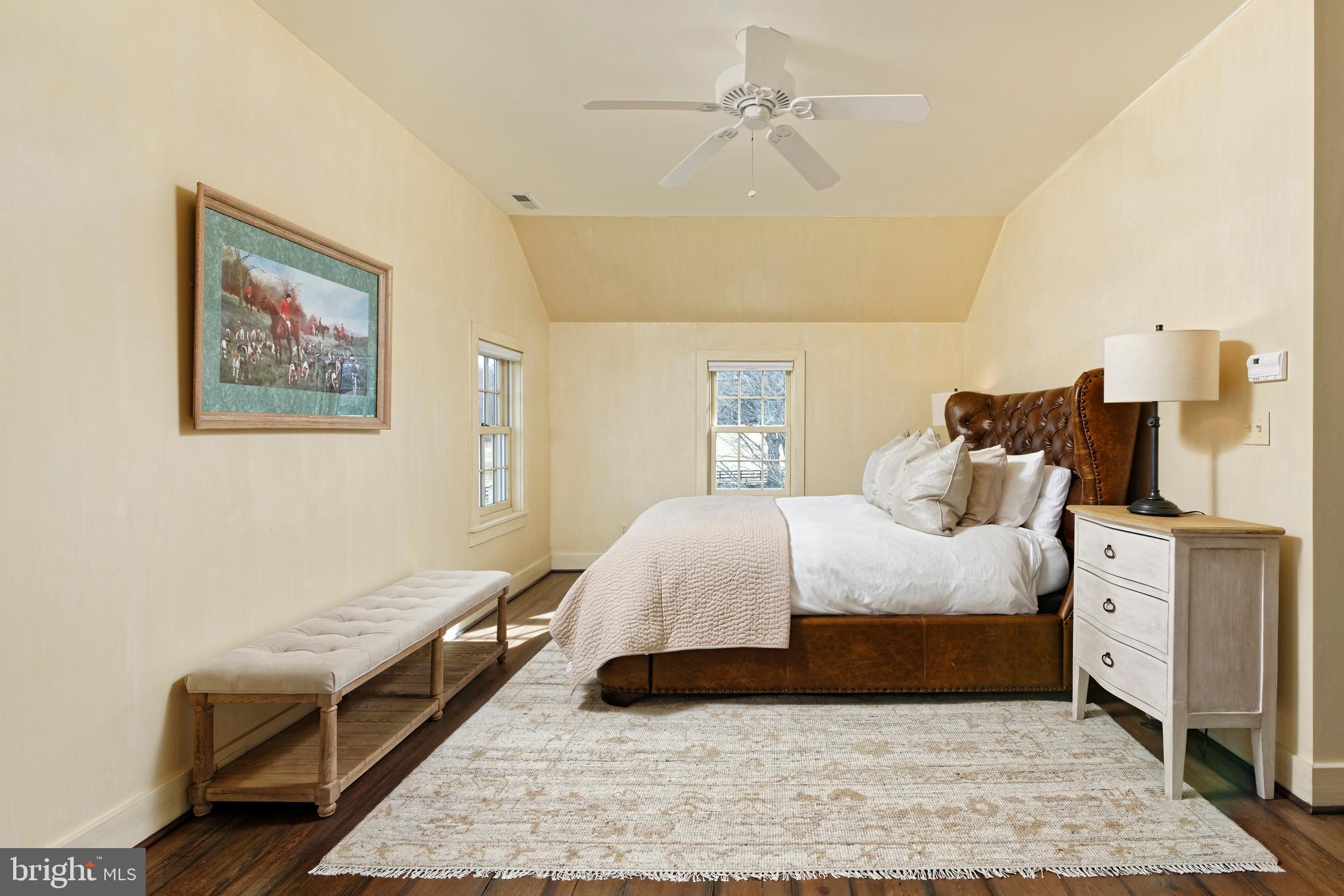 7064 Young Road The Plains, VA 20198 - Photo 60 of 89 a bedroom with a bed and wooden floor