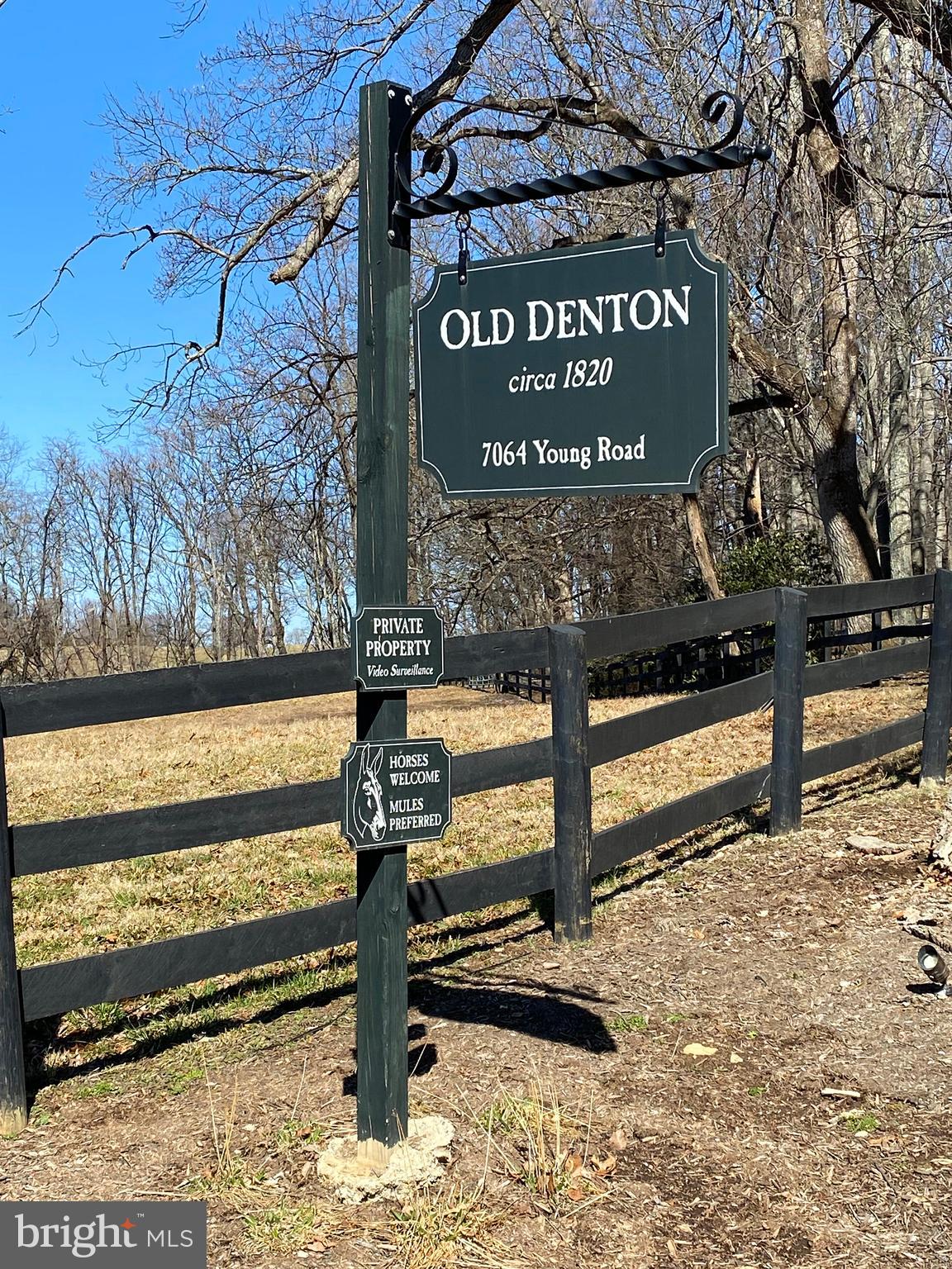 7064 Young Road The Plains, VA 20198 - Photo 6 of 89 a view of a sign board with a street