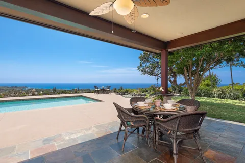 a view of an outdoor seating area