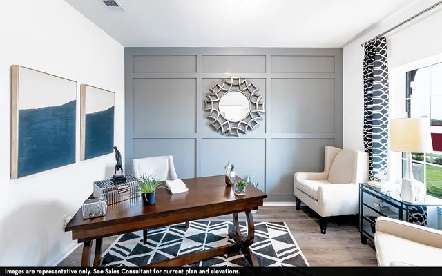 a bedroom with a bed and a view of bedroom