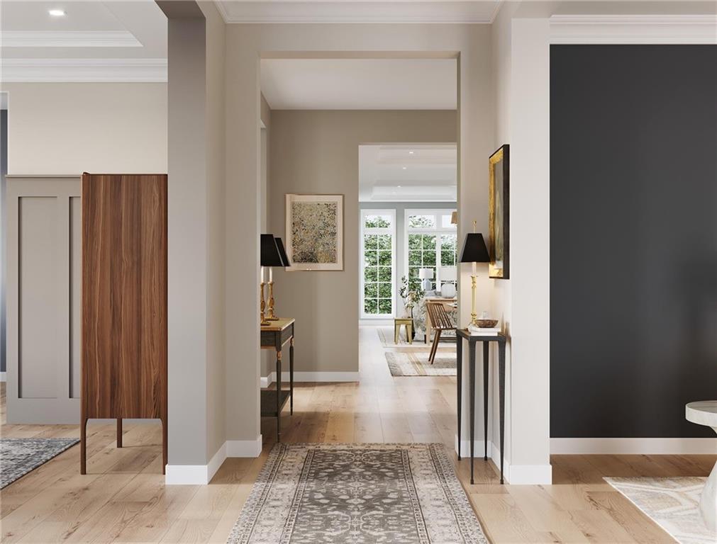 102 Ramsgate Road, Unit CONWAY Cranberry Township, PA 16066 - Photo 15 of 42 a living room with furniture and a table
