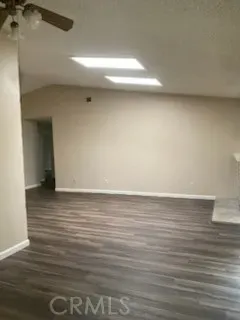 a view of room with an empty space