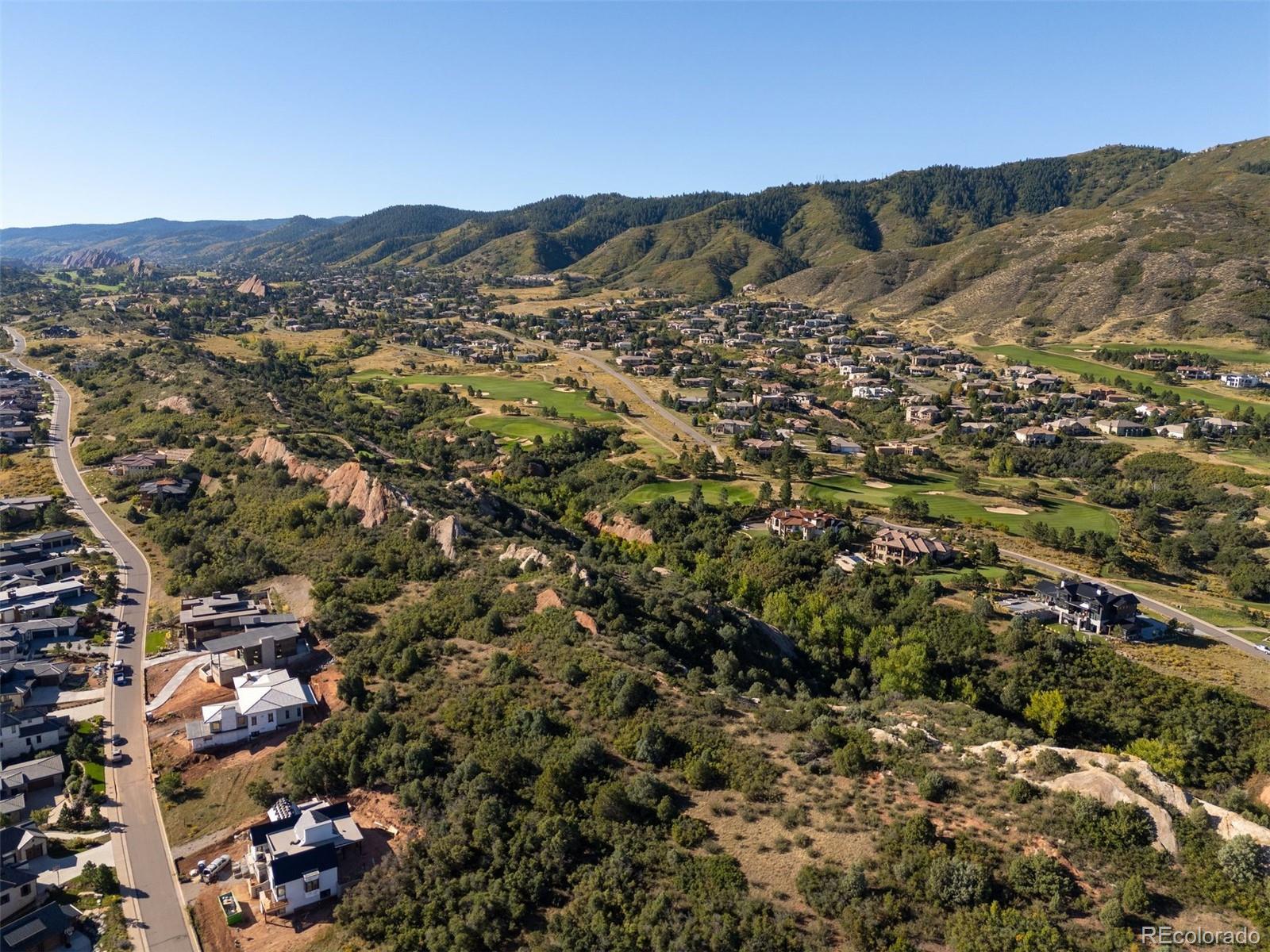7911 Raphael Lane Littleton, CO 80125 - Photo 15 of 15 an aerial view of residential houses with outdoor space and trees