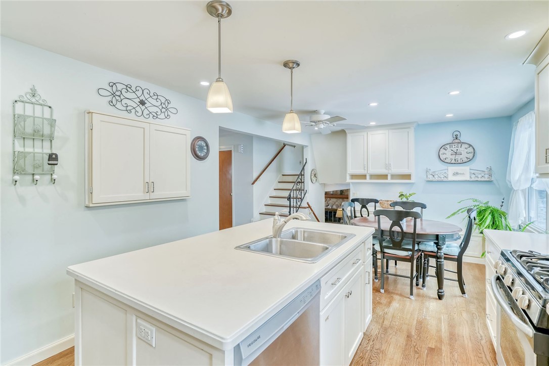 947 Copper Kettle Road Webster, NY 14580 - Photo 14 of 49 Updated Kitchen with solid surface counters and ti