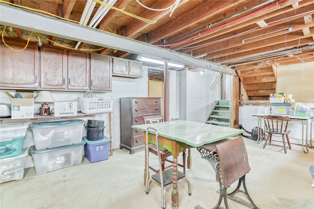 947 Copper Kettle Road Webster, NY 14580 - Photo 38 of 49 Partial basement with laundry and storage area.