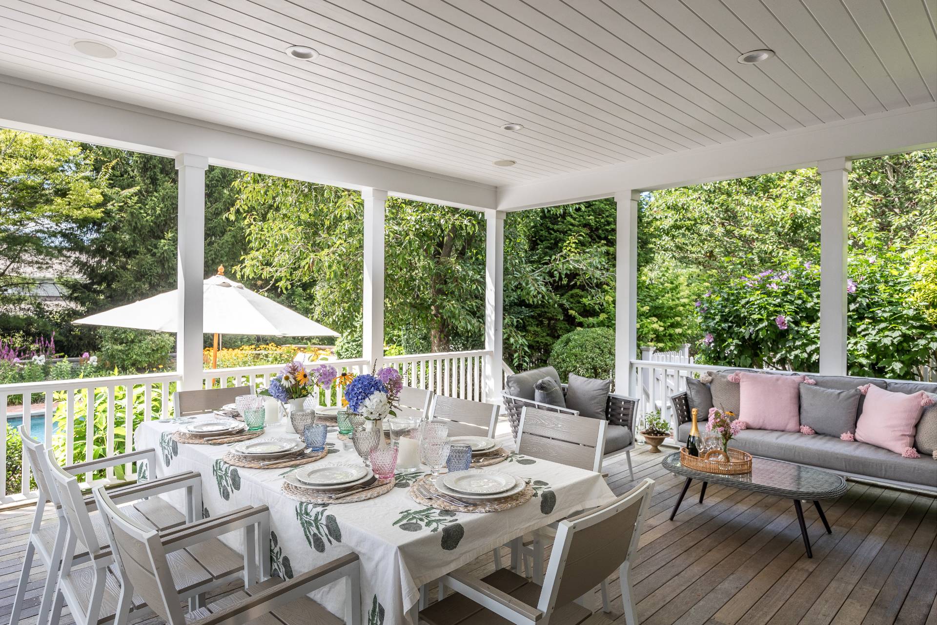 5 Mill Path Bridgehampton, NY 11963 - Photo 4 of 31 a living room with furniture and a large window