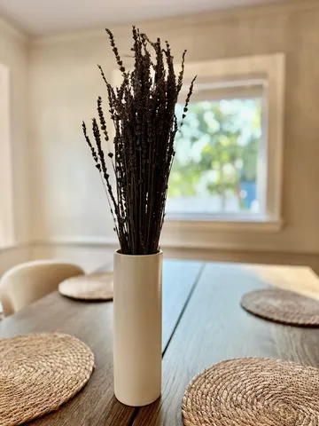 a white bath tub sitting in a bathroom