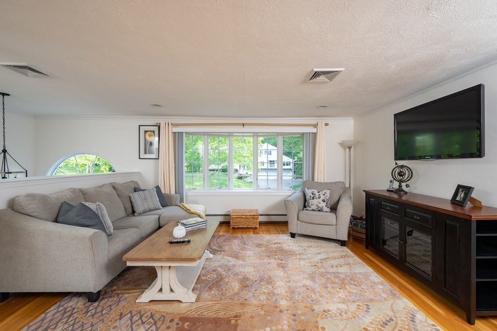 21 Harvest Lane Hingham, MA 02043 - Photo 12 of 35 a living room with furniture and a flat screen tv