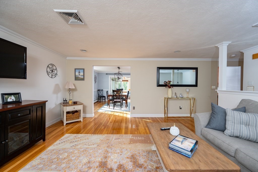 21 Harvest Lane Hingham, MA 02043 - Photo 14 of 35 a living room with furniture and a flat screen tv