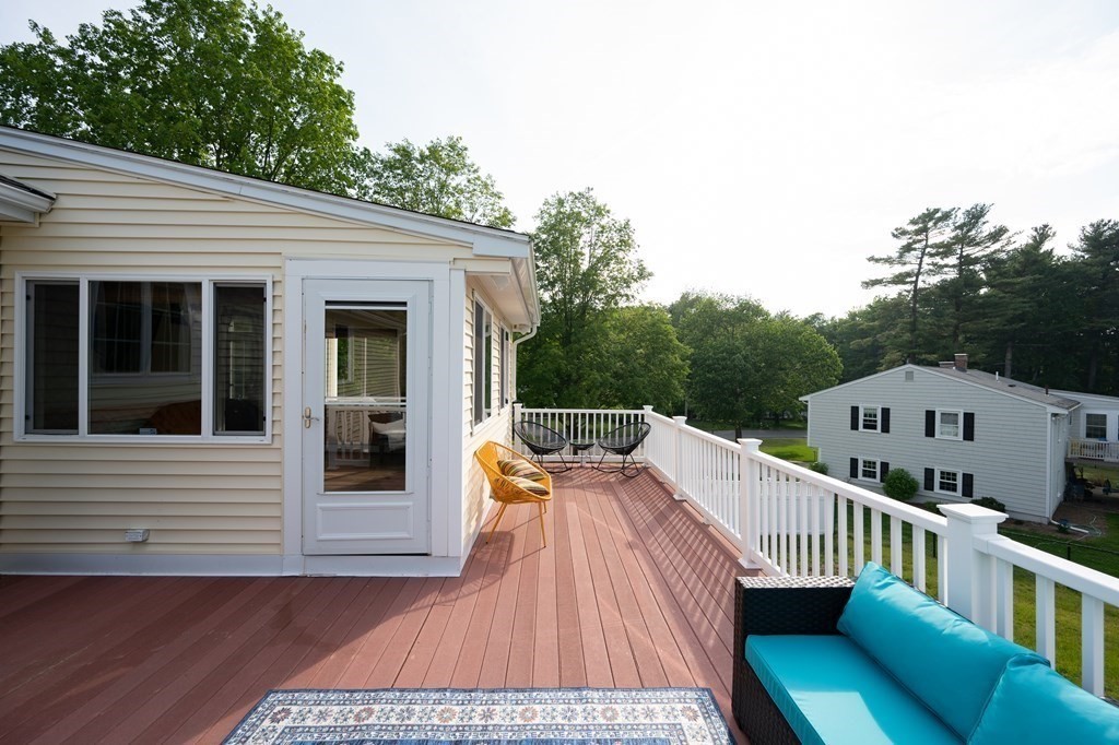 21 Harvest Lane Hingham, MA 02043 - Photo 28 of 35 a view of balcony with deck and outdoor seating