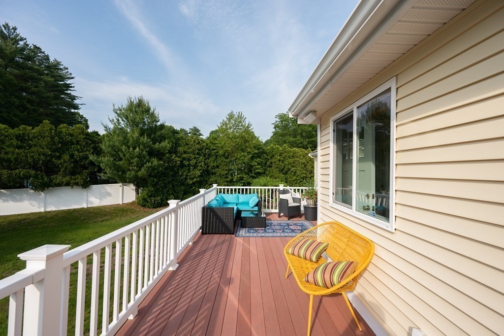 21 Harvest Lane Hingham, MA 02043 - Photo 29 of 35 a view of balcony with wooden floor and seating space