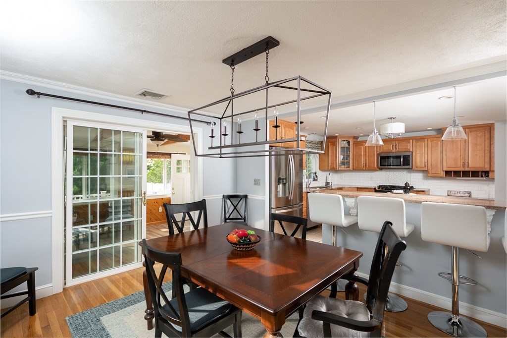 21 Harvest Lane Hingham, MA 02043 - Photo 10 of 35 a view of a dining room with furniture window and wooden floor