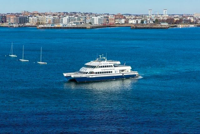 a view of a water with an ocean view